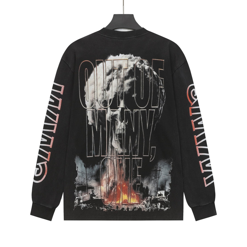 Godspeed Washed Rock Graphic Long-Sleeve T-Shirt