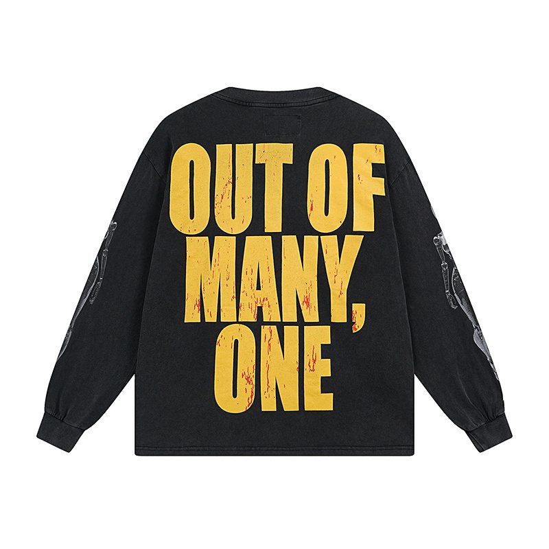 Godspeed Out of Many One Washed Long-Sleeve T-Shirt
