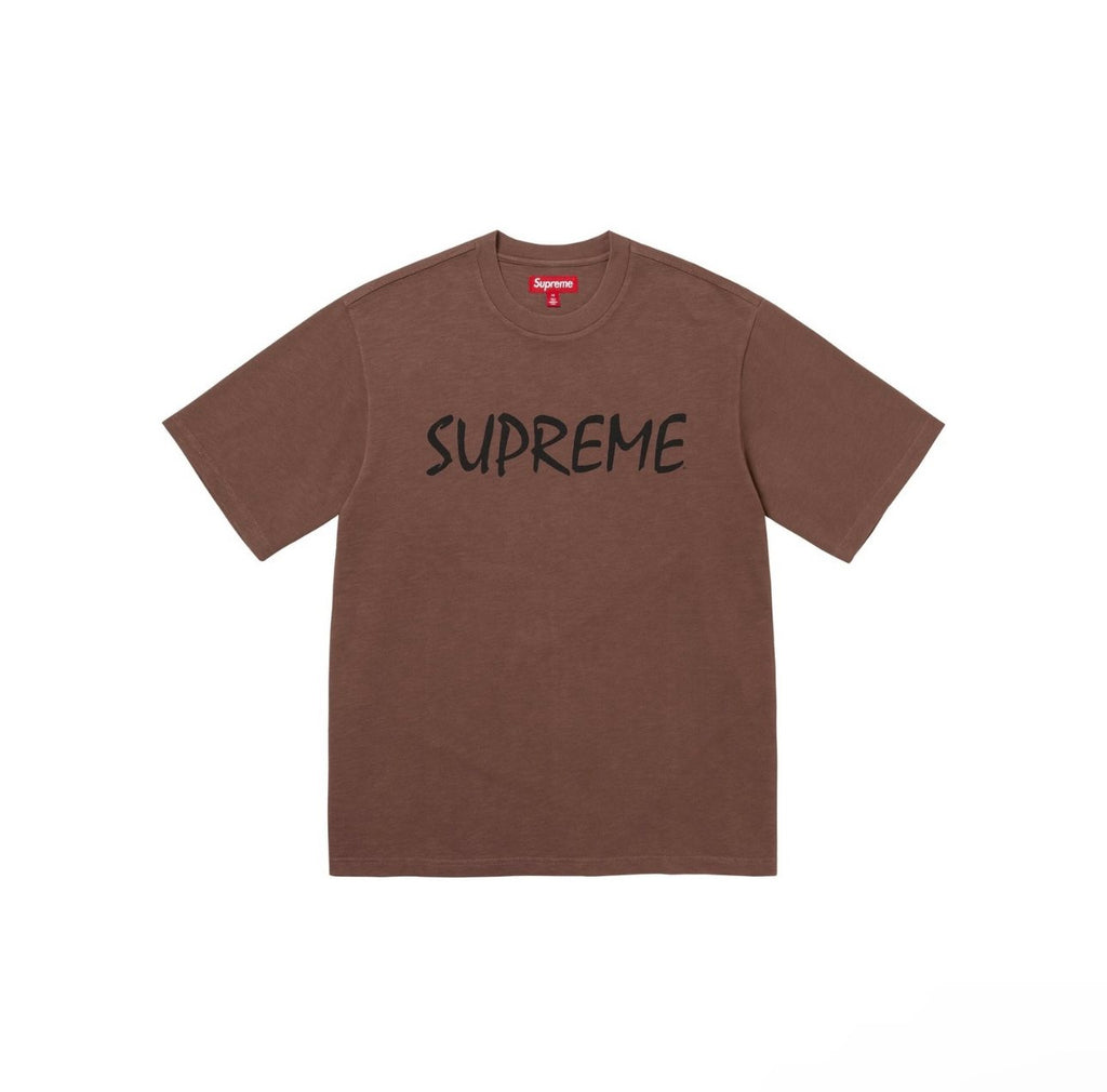 Supreme Front Logo Short-Sleeve T-Shirt