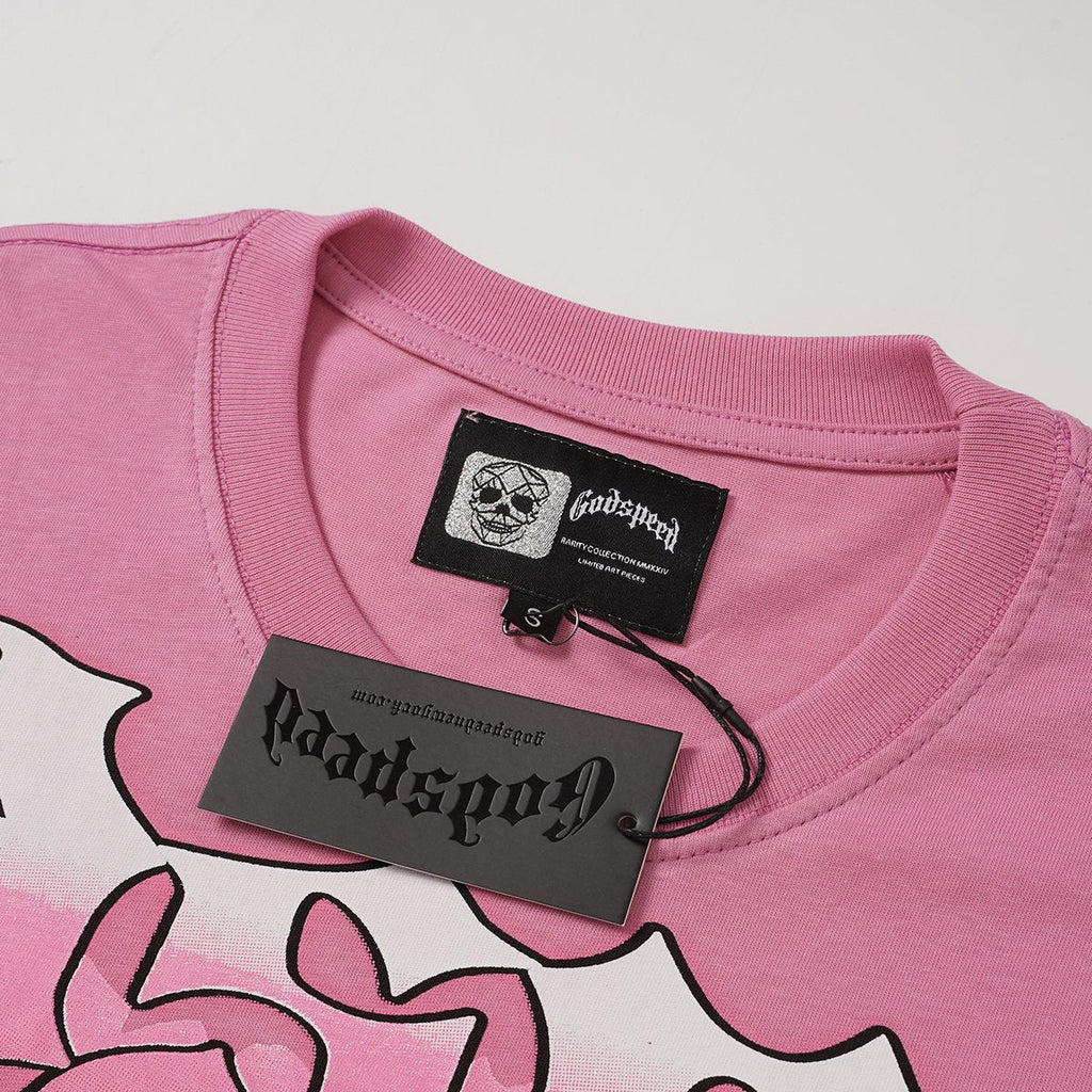 Godspeed Pink Graphic Short-Sleeve T-Shirt