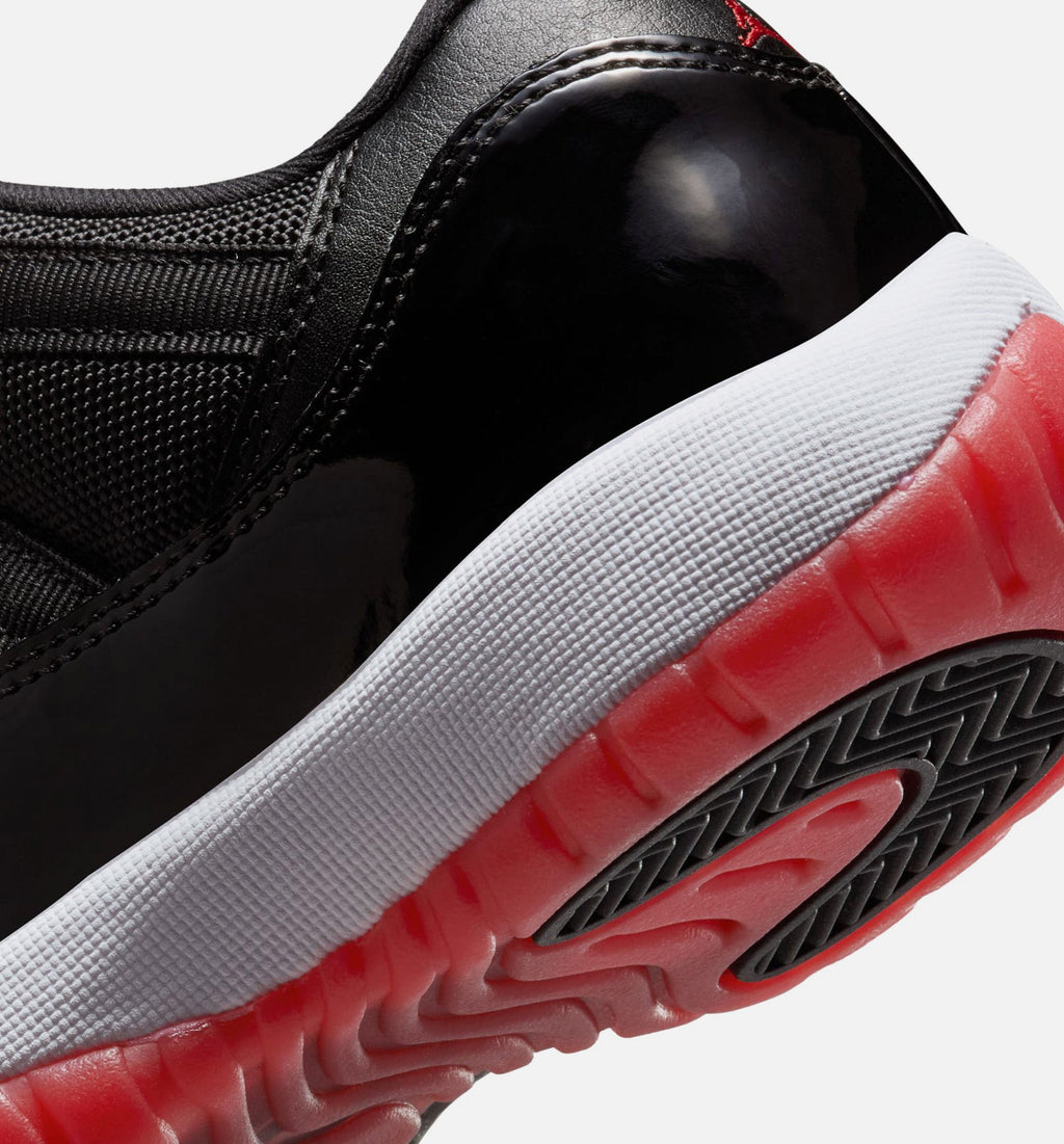 Air Jordan 11 Retro Bred Kids' Shoes - Black/Red/White