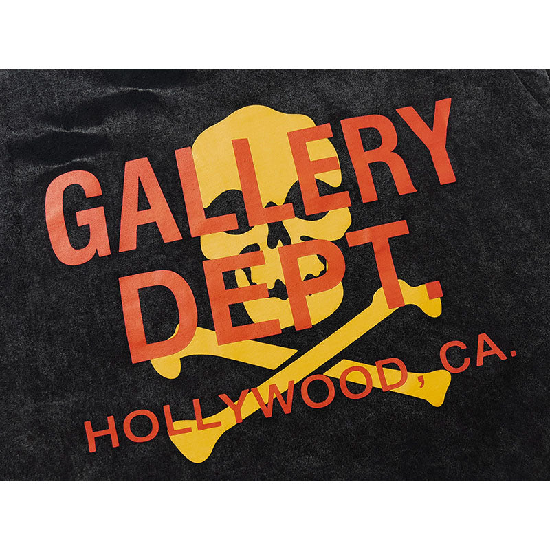 Gallery Dept T Shirts Printed Short Sleeve T-shirt Los Angeles