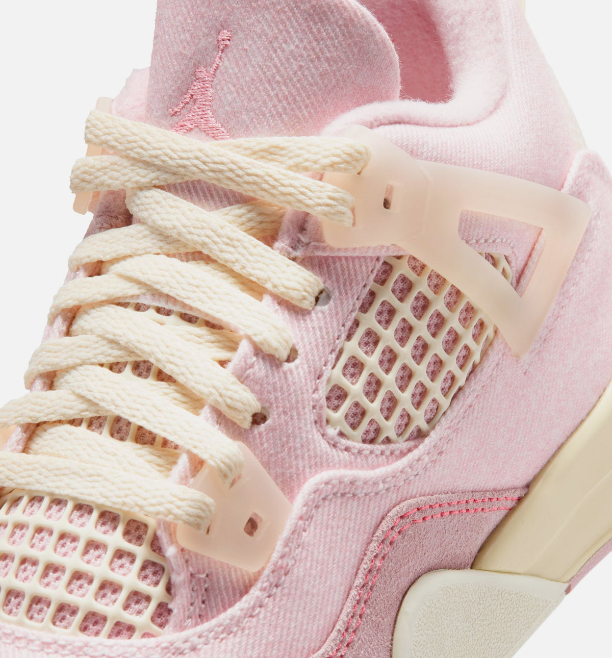 Air Jordan 4 Retro Pink Pearl & Iced Carmine Preschool Lifestyle Shoe