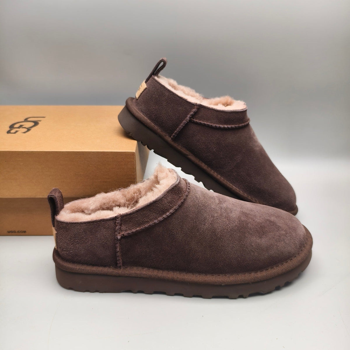 Chocolate Women’s Classic Slip-On Shoes — New Arrival | In Stock