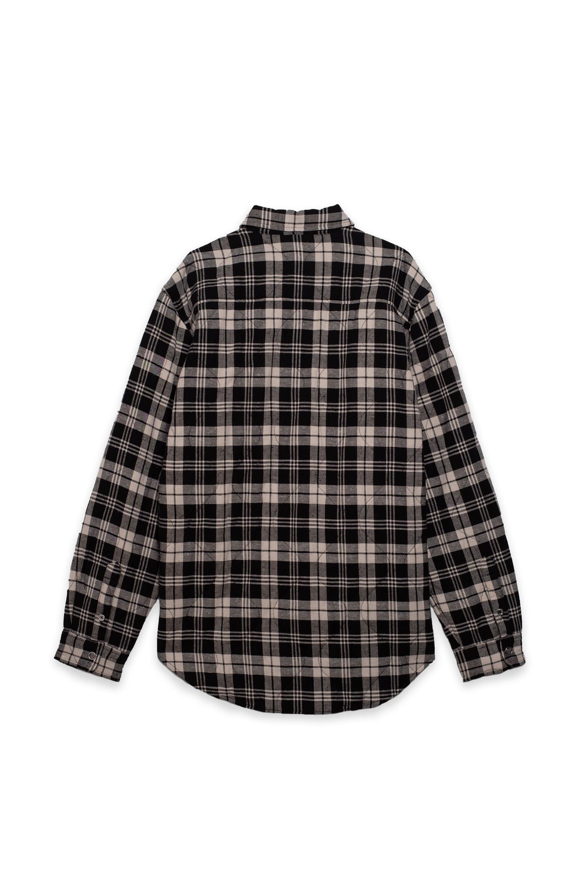 P313 QUILTED JACKET - Black/Off White