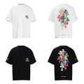 Chrome Hearts New Multi Color Cross Cemetery T-shirts 6016