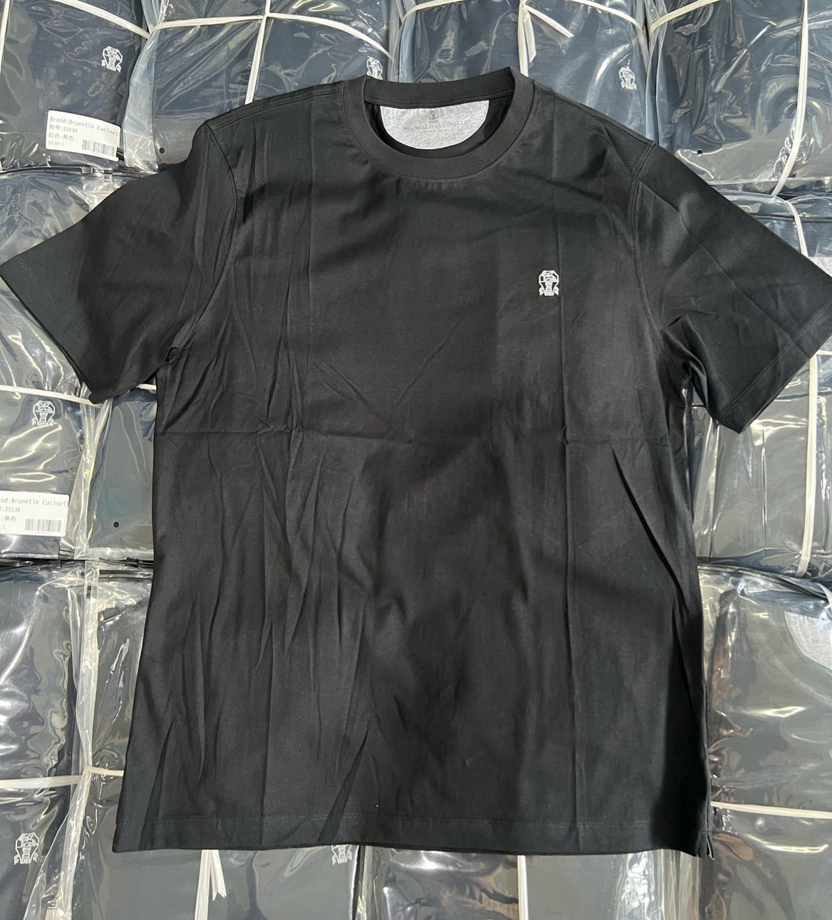 Short-Sleeve Crew-Neck Pullover