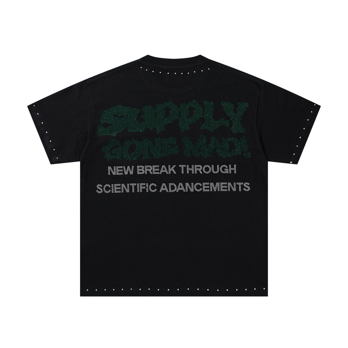 SUPPLY TEE Scientist Lab Studded Graphic T-Shirt