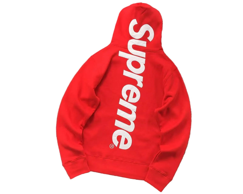 Supreme Side Logo Hoodie & Sweatpants Set – Red