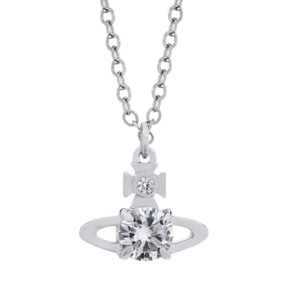 Vivienne Westwood Style Crystal Orb Choker Necklace