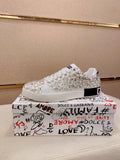 Dolce & Gabbana Crystal-Embellished Low-Top Sneakers