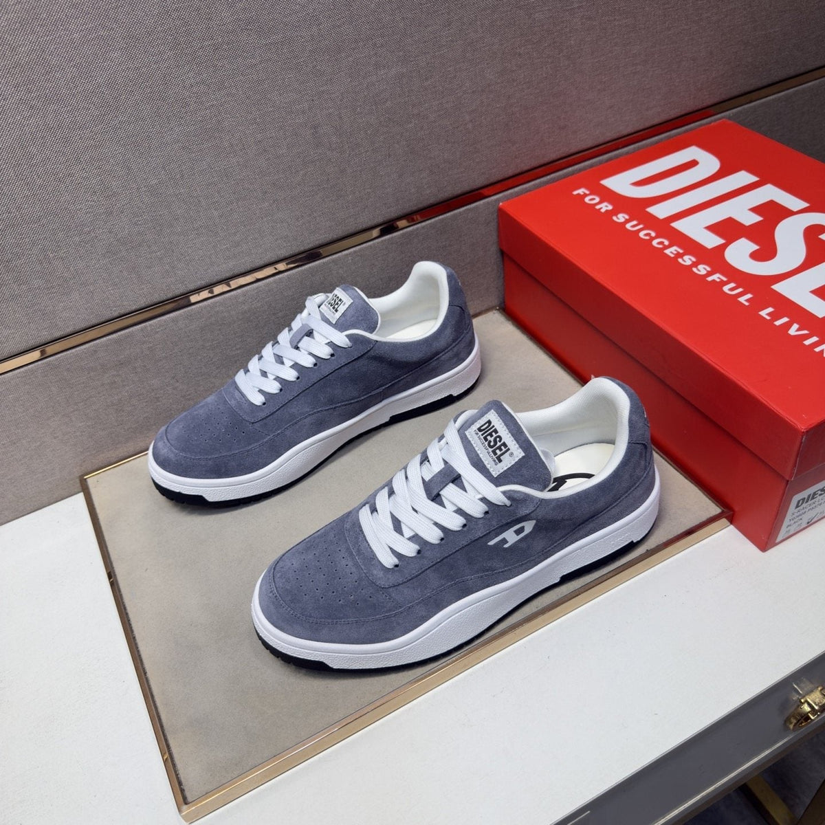DIESEL Multi-Panel Casual Sneakers
