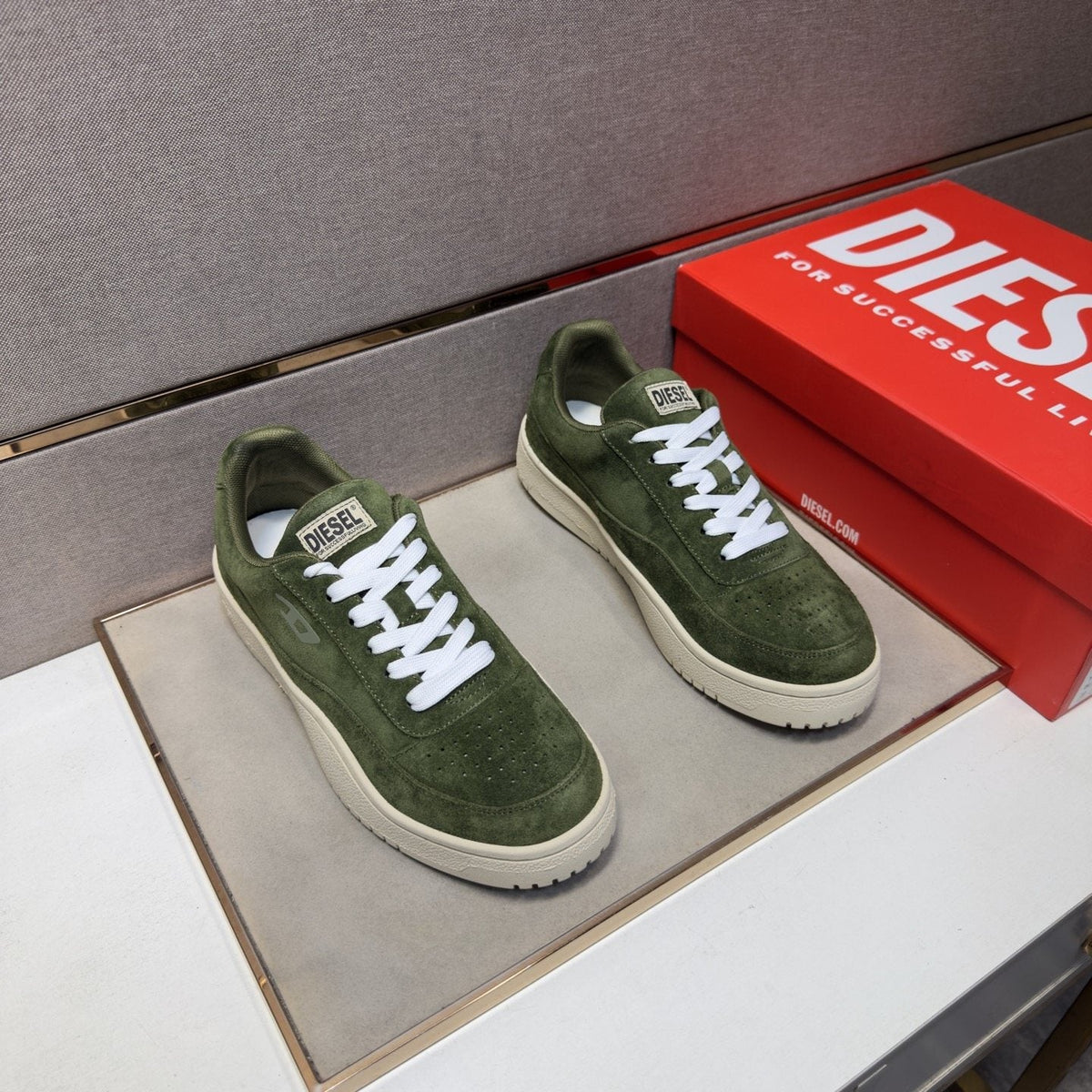 DIESEL Multi-Panel Casual Sneakers