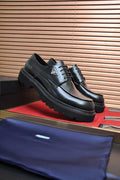 Prada Lug-Sole Lace-Up Derby Shoes