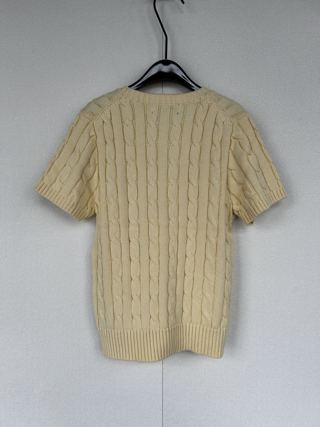 Ralph Lauren Women's Short-Sleeve Cable-Knit Sweater
