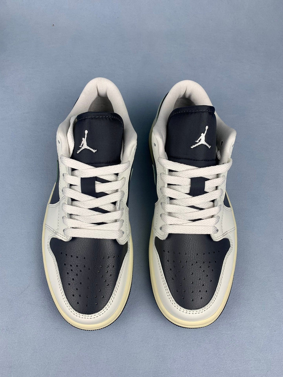 Air Jordan 1 Low Black/Green Unisex Sneakers DC0774-001