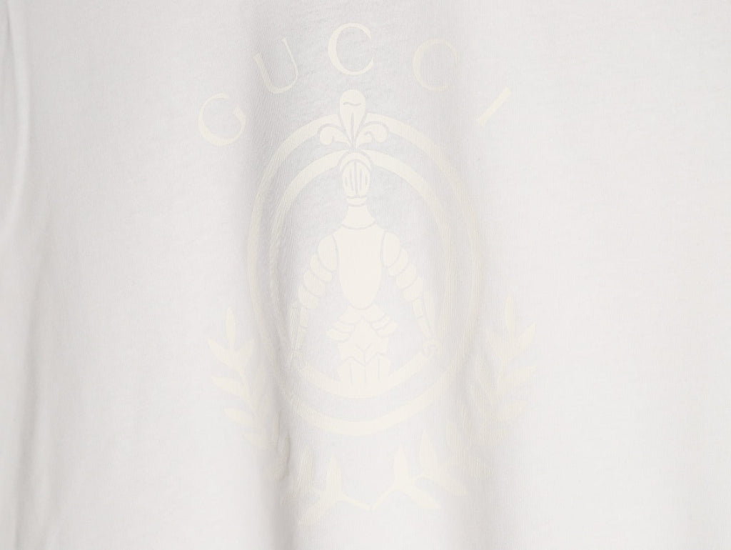 Gucci Crew-Neck Short-Sleeve T-Shirt - White